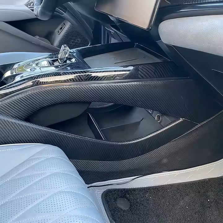 BYD Seal storage compartment for center console below